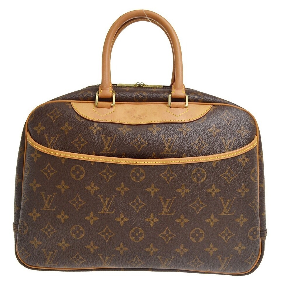 Louis Vuitton Bowling Vanity Printed Tuffetage with Leather
